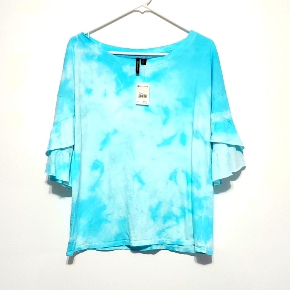 Versona tie die blouse​​​​​